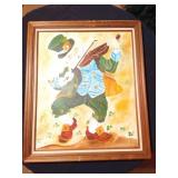 Leperachan Painting Signed 