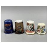 4 Collectable Thimbles