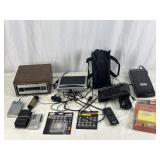 Tape Recorder, Radios, Miscellaneous Electronics.