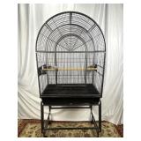 Large Dome Top Bird Cage 70In T, 33In W, 21In D