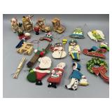 Felt & Wood Christmas Ornaments