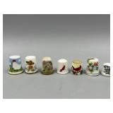 7 Collectable Thimbles