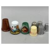 Wood, Plastic, & Metal Thimbles