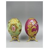 2 Eggs From The Imperial Egg Collection by the