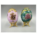2 Eggs From The Imperial Egg Collection by the
