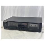 Pioneer Sound Stereo Double Cassette Deck.