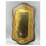 Vtg Decorative Ten Commandments Wall Plaque