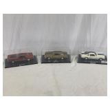 3 Diecast Model Cars: 1970 Dodge Challenger T/A,