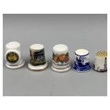5 Collectable Thimbles