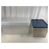 2 Large Sterilite Totes & 1 Keep Box Tote