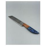 Handmade Damascus Steel Kitchen Knife.