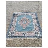 Persian Style Area Rug, 66x88Inches.