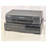 Sylvania and Samsung VHS Players.