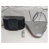 Sony Radio Cassette Alarm Clock, Philips Antenna