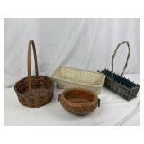 Wicker Baskets, Decorative/Planter Basket.