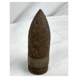 Rusty Unknown Shell Projectile.