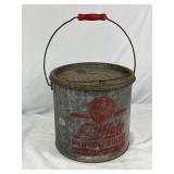Frabill's Min-O-Life Galvanized Minnow Bucket.