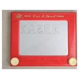 Vtg Ohio Art Etch A Sketch, Works, Backwards S