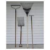 Garden / Yard Rakes, Coal / Potato Fork