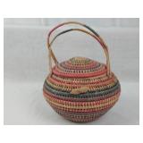 Hand Woven Straw/ Rattan Basket Lid