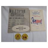 Walkerton Centennial Memorabilia