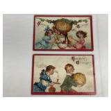 Circa 1910 Halloween Post Cards by Frances