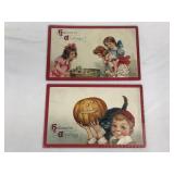 Circa 1910 Halloween Post Cards by Frances