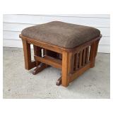 Mission Oak Gilder Foot Stool/Rest.