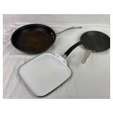 Three Frying Pans.