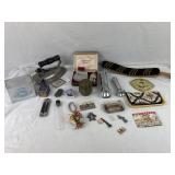 Collectables, Flashlights, Brush, Paperweight, Etc