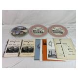 Walkerton Methodist Church books, Plates, Etc