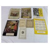 Local Calendars & Pamphlets. SB, Walkerton, ETC.