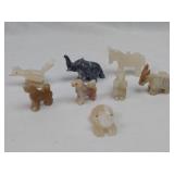 Hand Carved Stone Animals