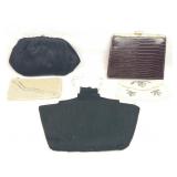 Vintage Handbags, Beaded, Lucite Handles