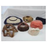 Vintage Hats 2 w Real Fur
