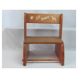 Childs Chair/Step Stool