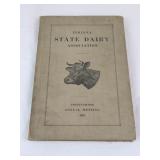 1912 Indiana State Dairy Assoc Annual Meeting Book