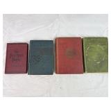 4 Antique Books: