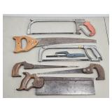 Assorted Hand Saws