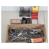 Large Group of Drill Bits & Misc