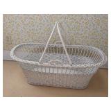 Wicker Baby Bassinet