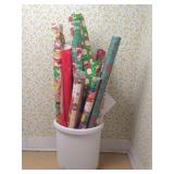 Christmas Wrapping Paper New & Open Rolls
