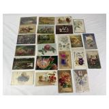Greeting Post Cards, Humor, Flowers, Etc