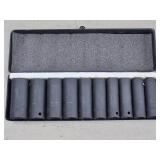 Pittsburgh 1/2' Impact Sockets 7/16' - 1'