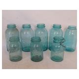 Blue Ball Mason Jars