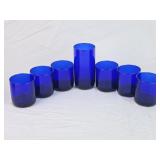 Cobalt Blue Drinking Glasses