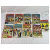 Nine Archie Comic Books.