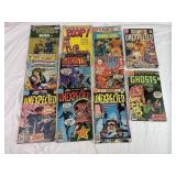 Fourteen DC Comic Books.