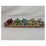 Shiny Brite Glass Christmas Ornaments.