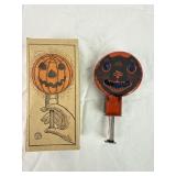 VTG J. Chein & Co. Tin Litho Halloween Sparkler
